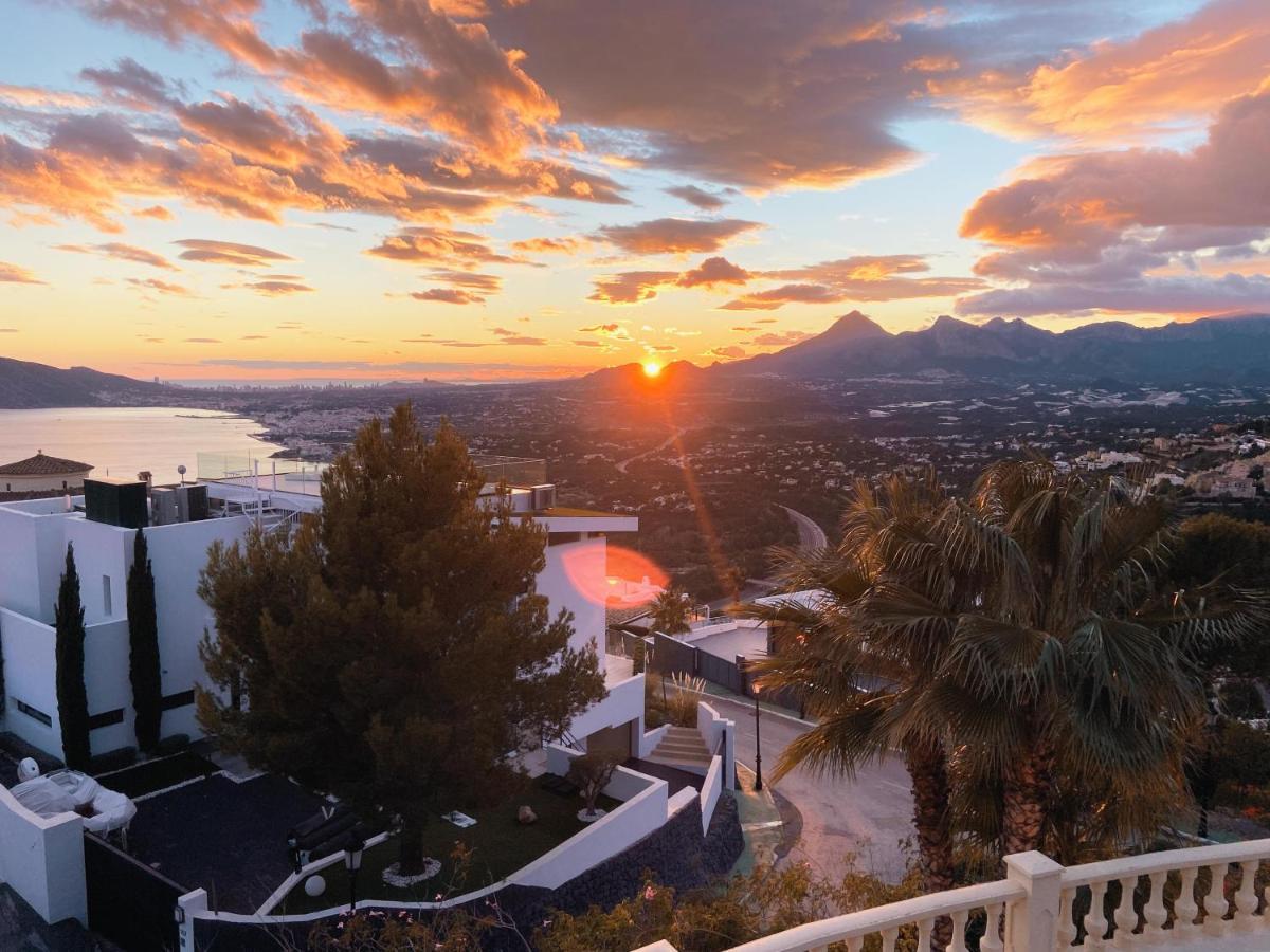 Villa Aleandra Con Maravillosas Vistas Al Mar! Altea Eksteriør billede