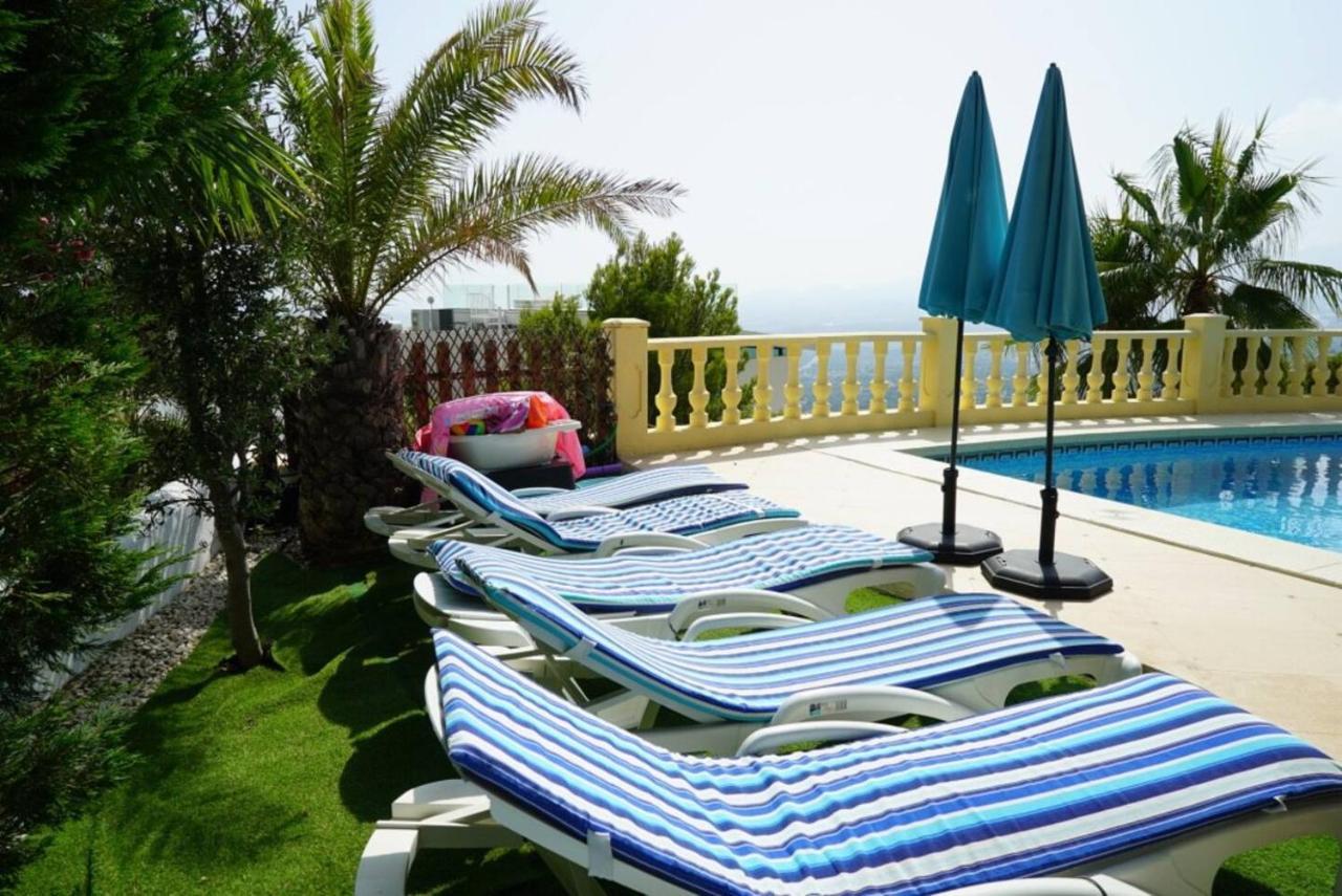 Villa Aleandra Con Maravillosas Vistas Al Mar! Altea Eksteriør billede