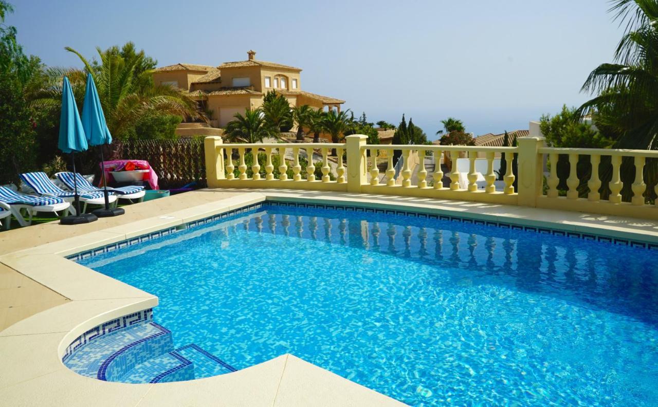 Villa Aleandra Con Maravillosas Vistas Al Mar! Altea Eksteriør billede