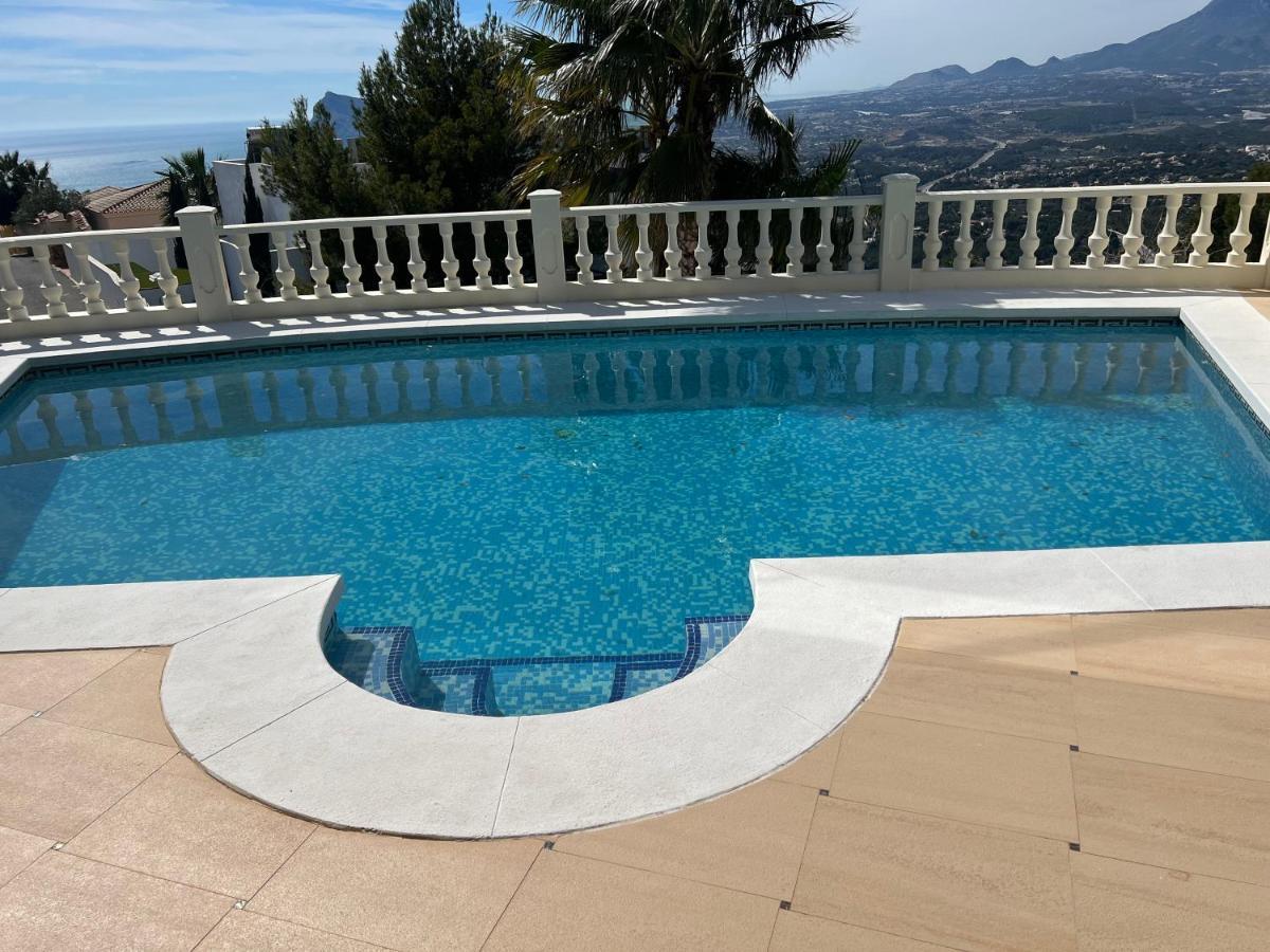 Villa Aleandra Con Maravillosas Vistas Al Mar! Altea Eksteriør billede
